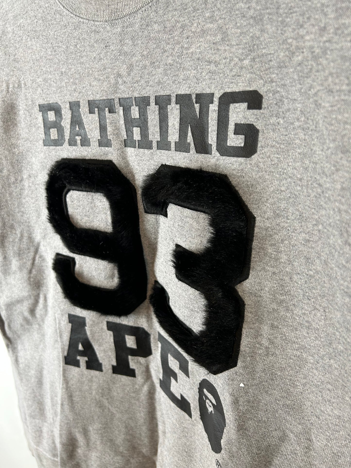 Bape Fur Logo Sweatshirt Size: L