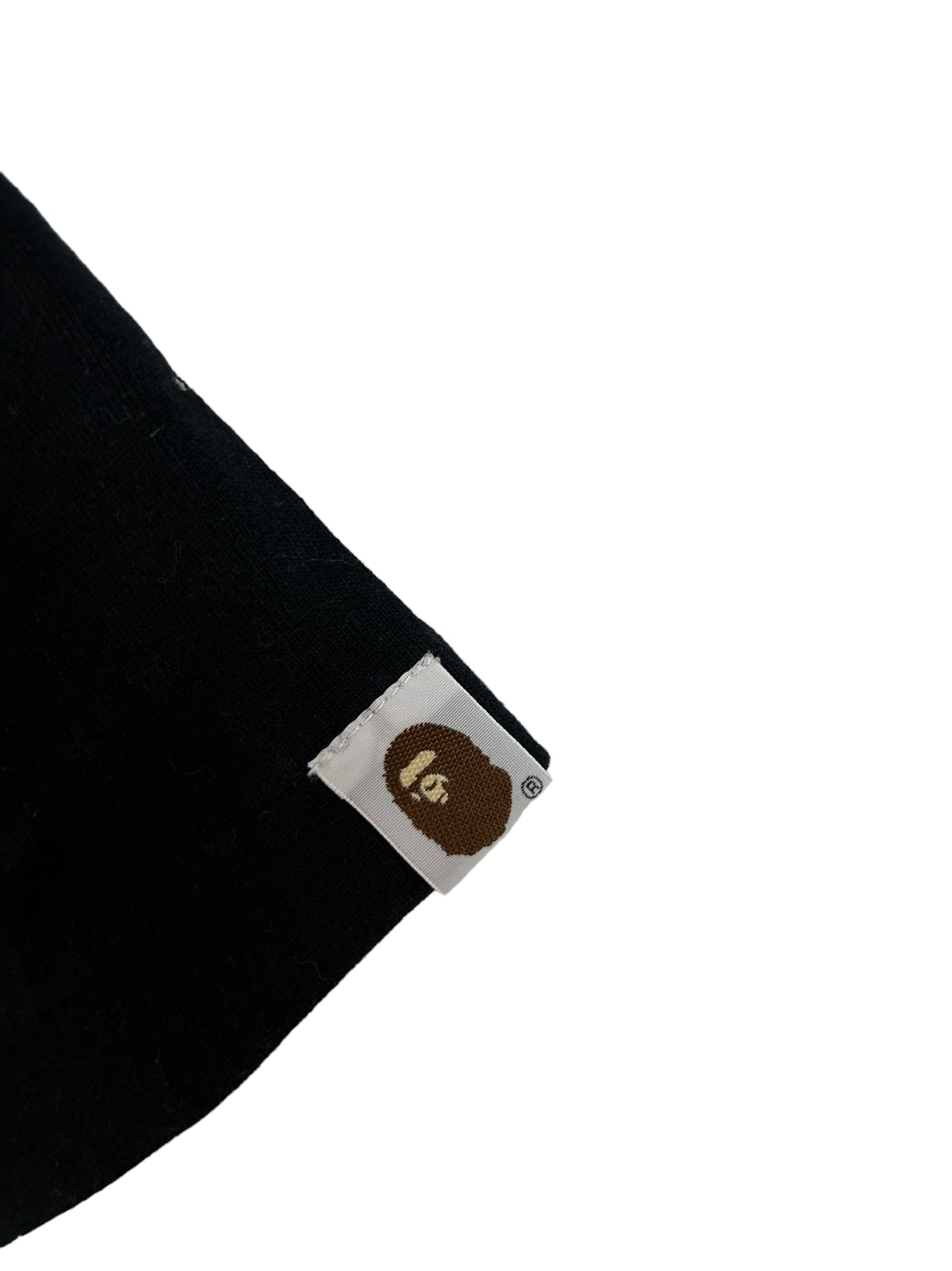 Bape Neon Head Logo Print T-Shirt Size: L