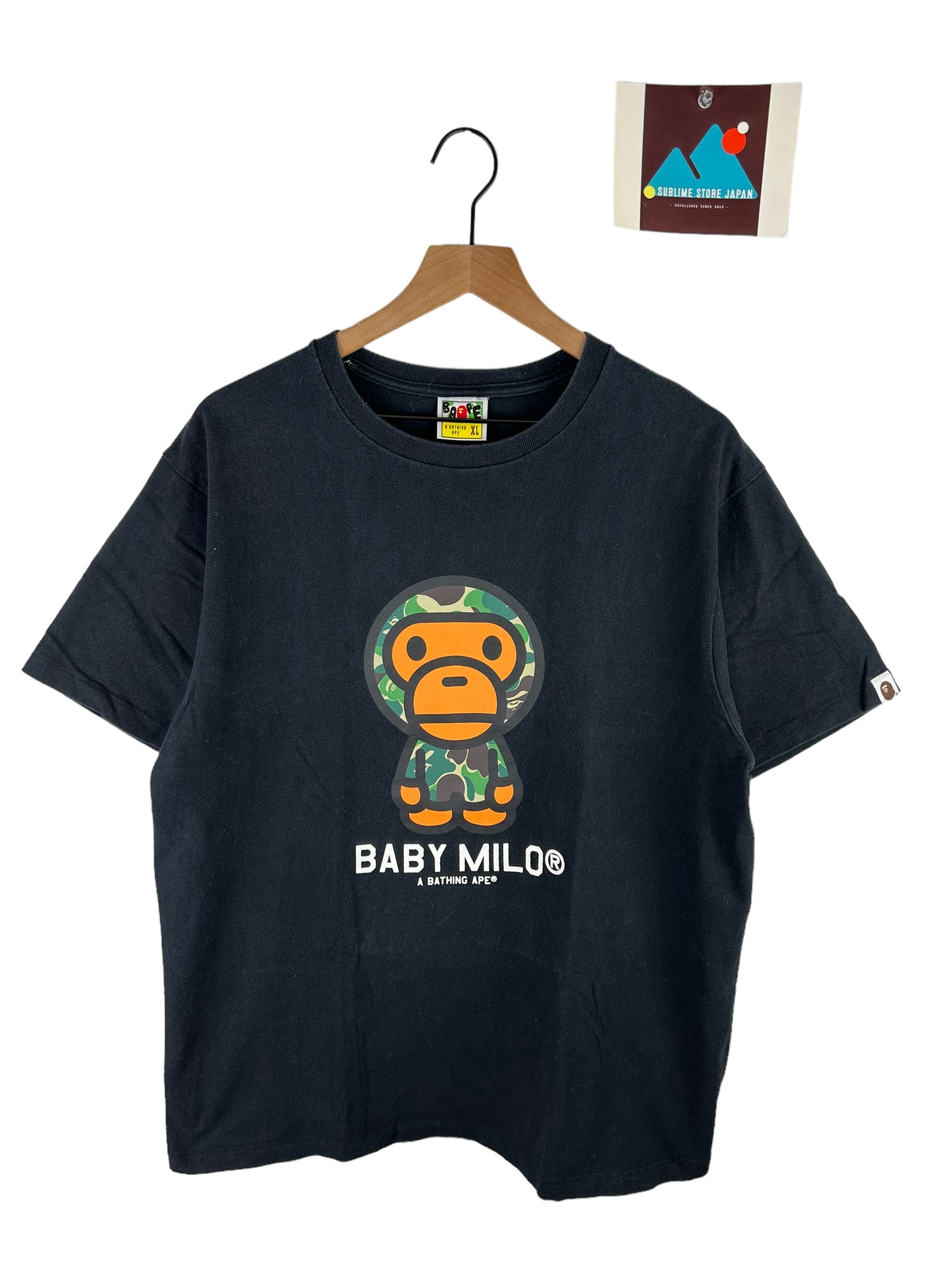Bape Milo Camo print T-Shirt Size: X-Large