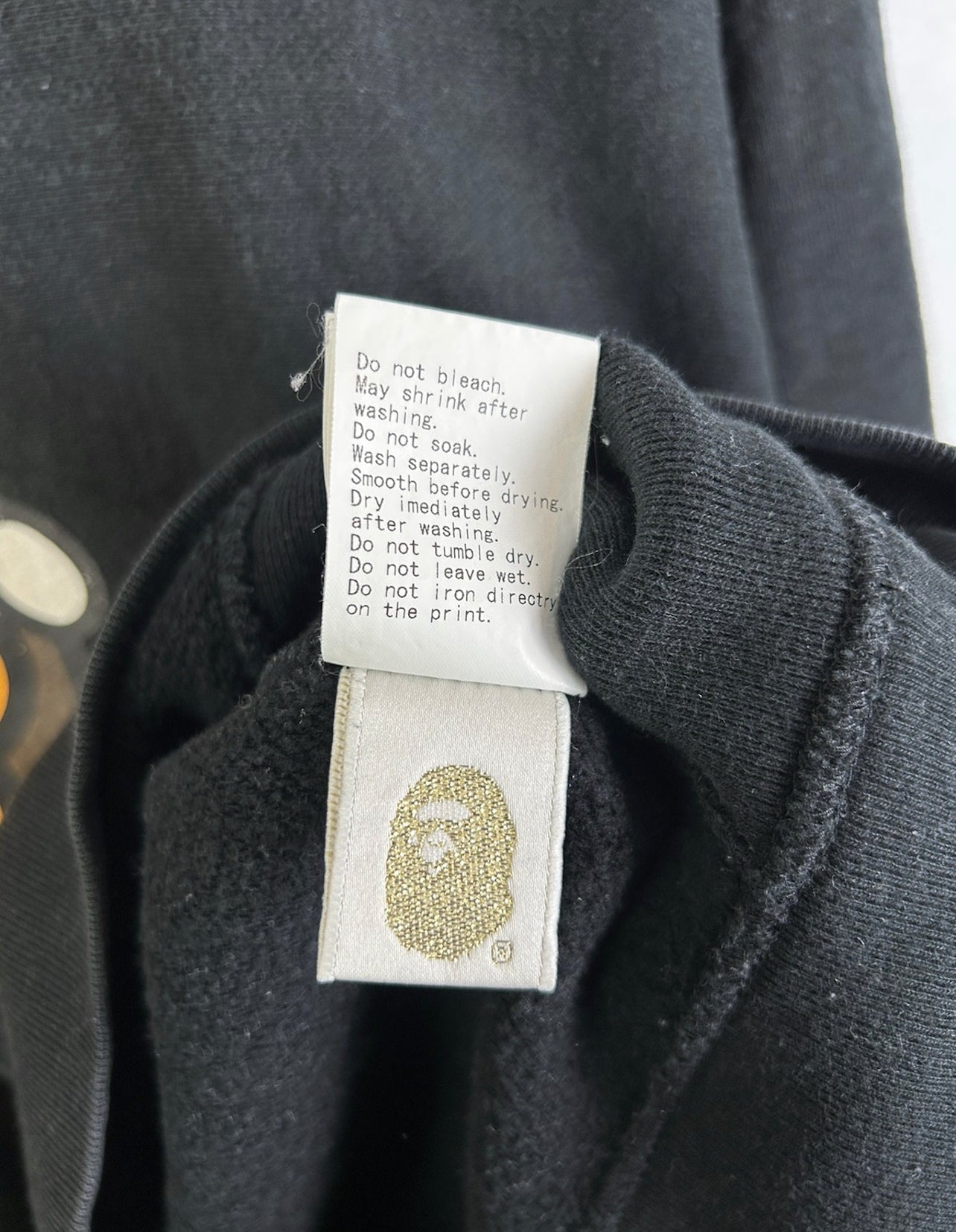 2008 Bape x Super Mario Milo Print Sweatshirt Size: L