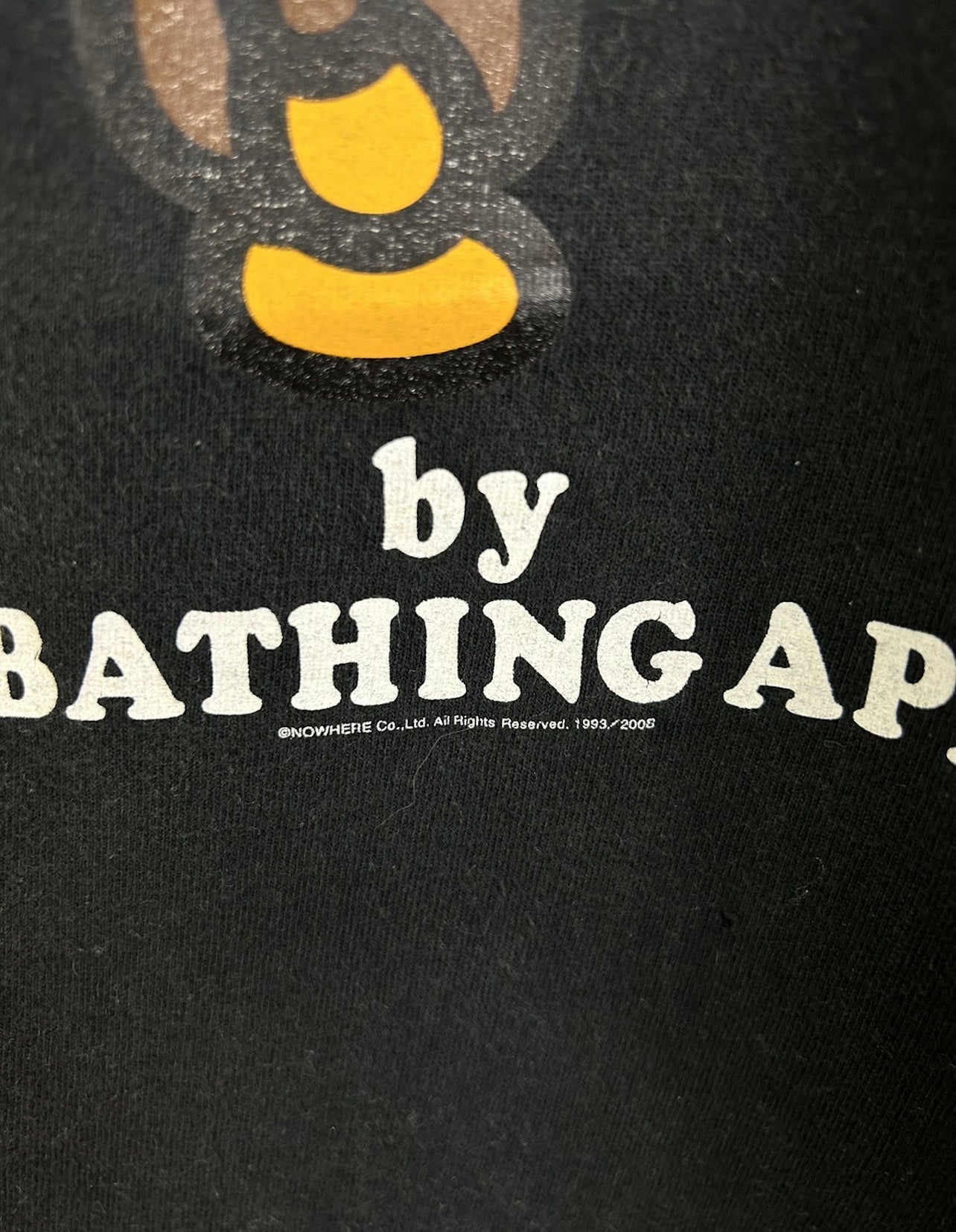 2008 Bape Milo Pompadour Print T-Shirt Size: L