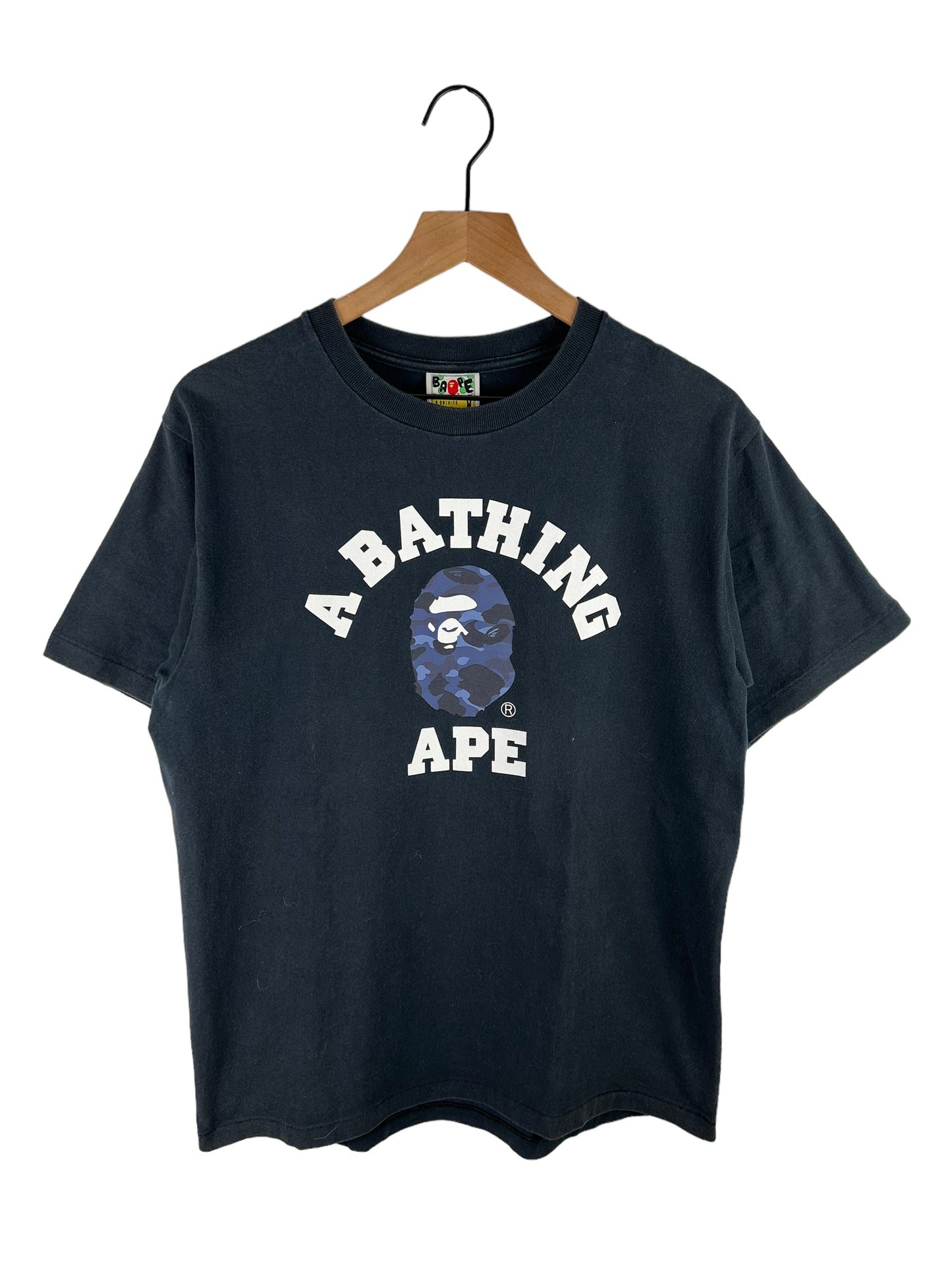 Bape Camo Collage Logo Print T-Shirt Size: M