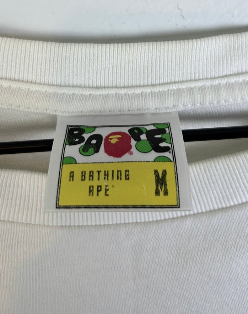 Bape Inspired NYC Logo Print T-Shirt Size: M