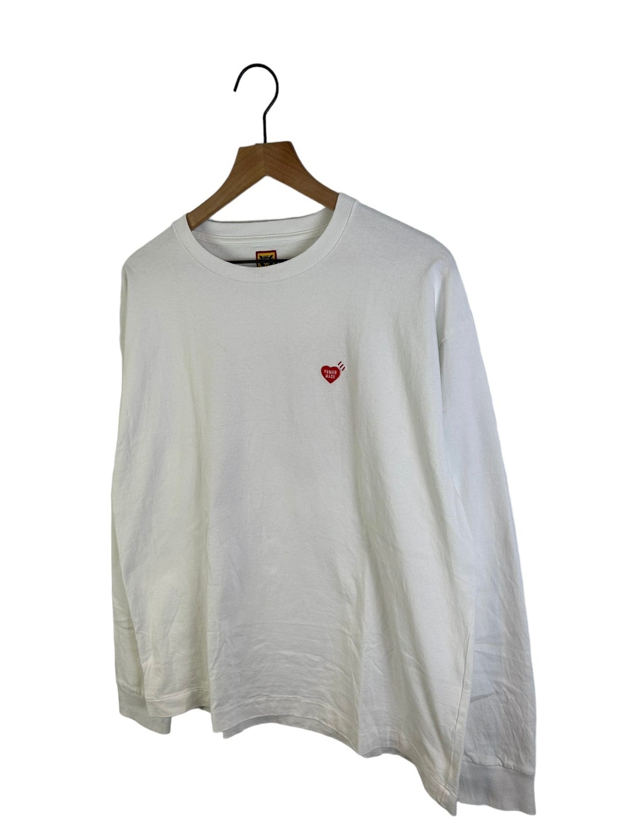 Human Made Heart Logo Print L/S T-Shirt