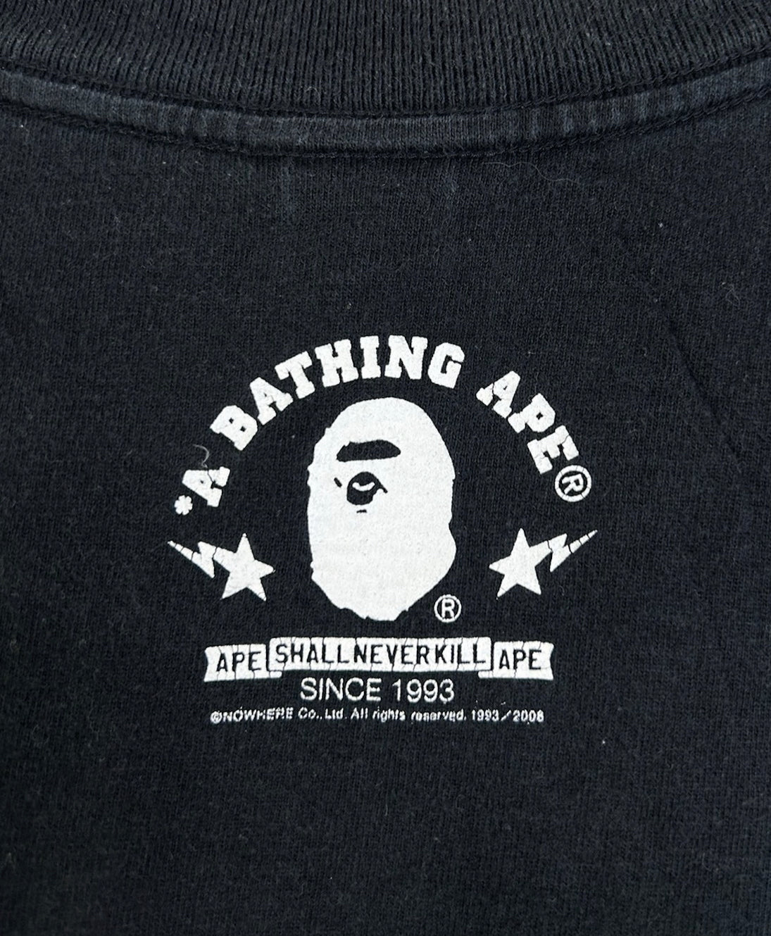 2008 Bape Milo Pompadour Print T-Shirt Size: L