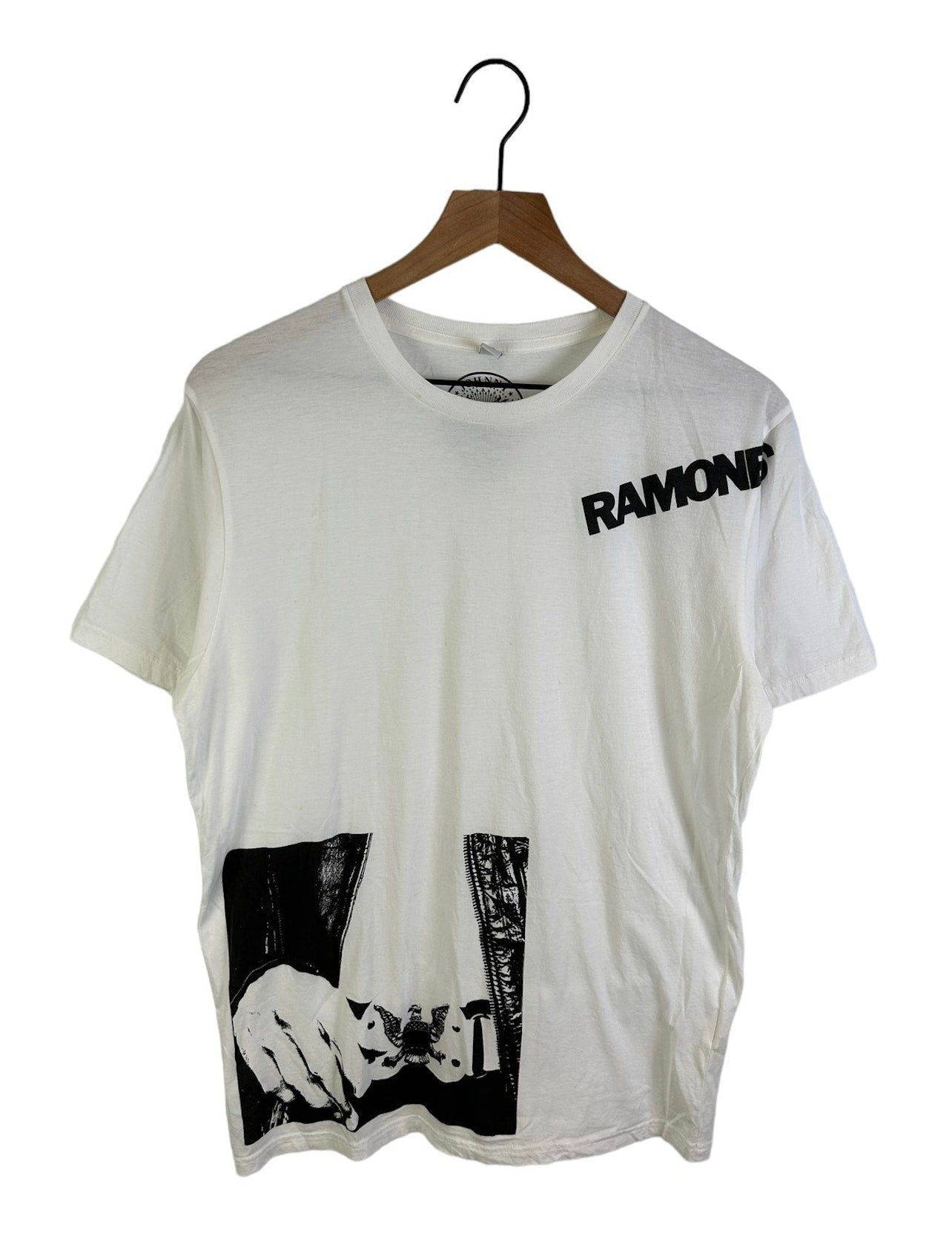 Hysteric Glamour Ramones Print T-Shirt Size: L