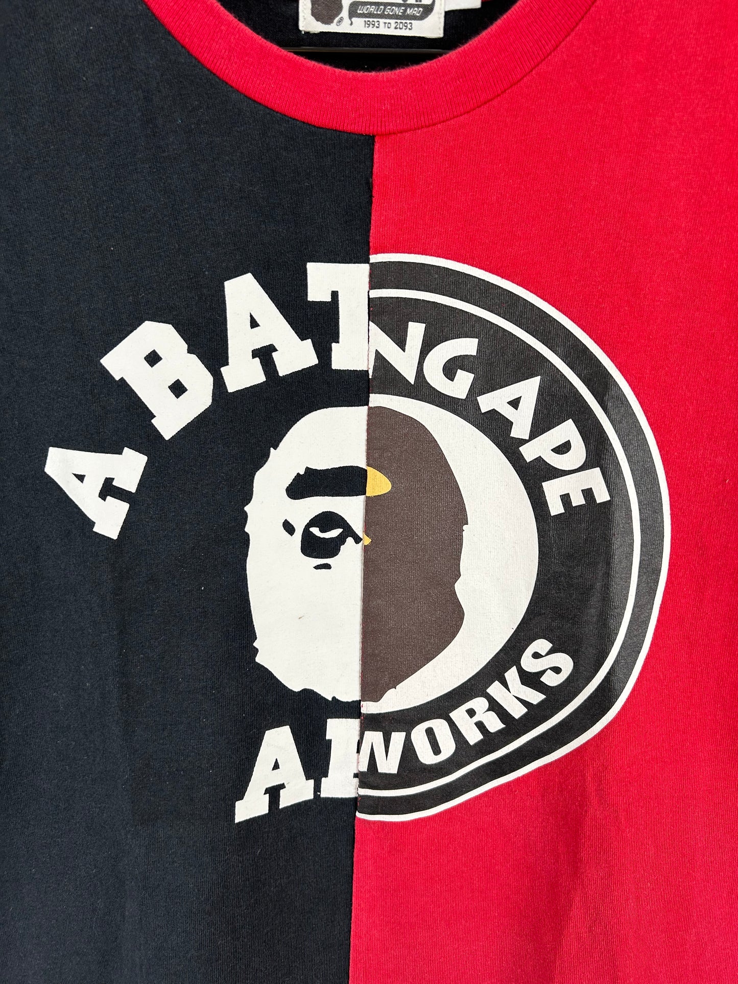 Bape Collage/Circle Logo Docking Print T-Shirt Size: M