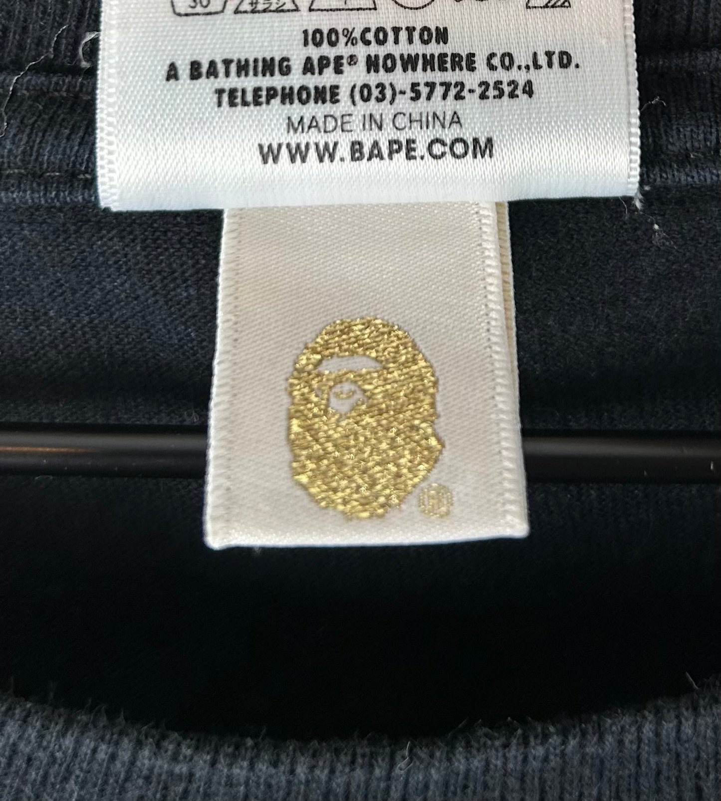 Bape Milo Camo print T-Shirt Size: X-Large