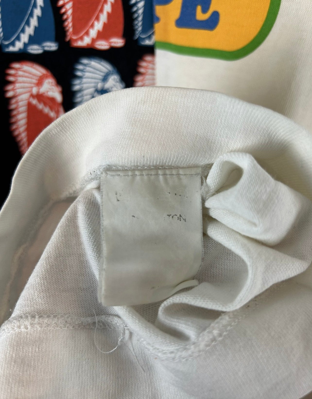 OG Bape x Neighborhood Docking Print T-Shirt Size: L