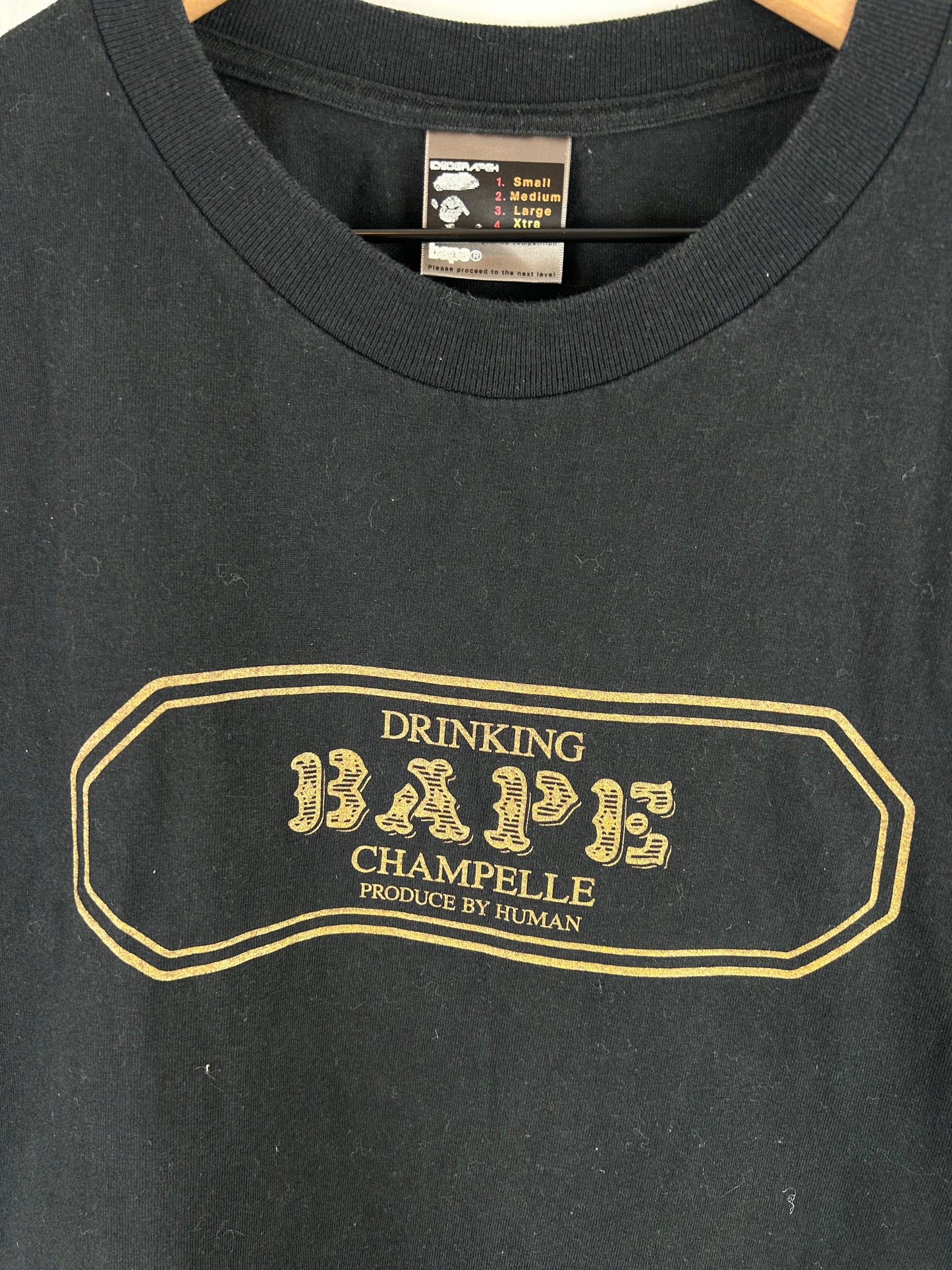 OG Bape Drink Champelle Print T-Shirt SizeX-Large