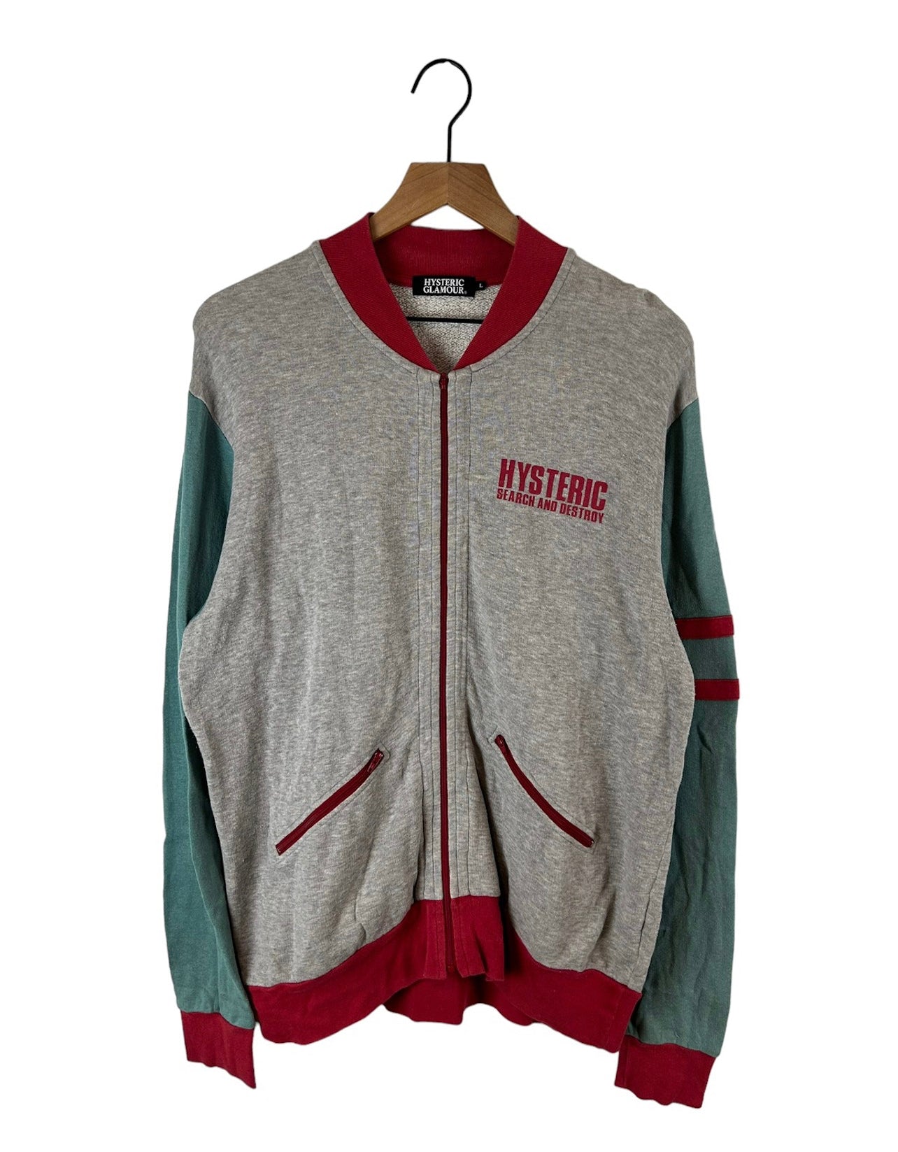 Hysteric Glamour Back Print Zip Blouson Size: L