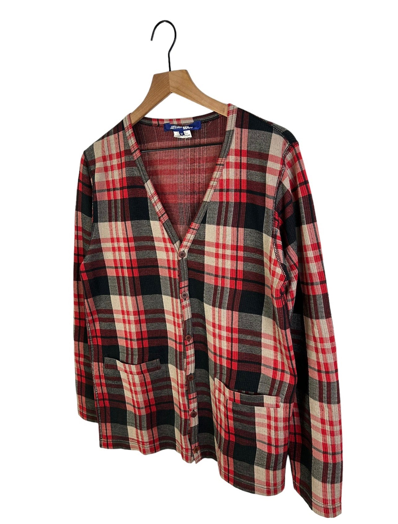 Junya Watanabe Comme des Garçons Plaid Cardigan Size:M