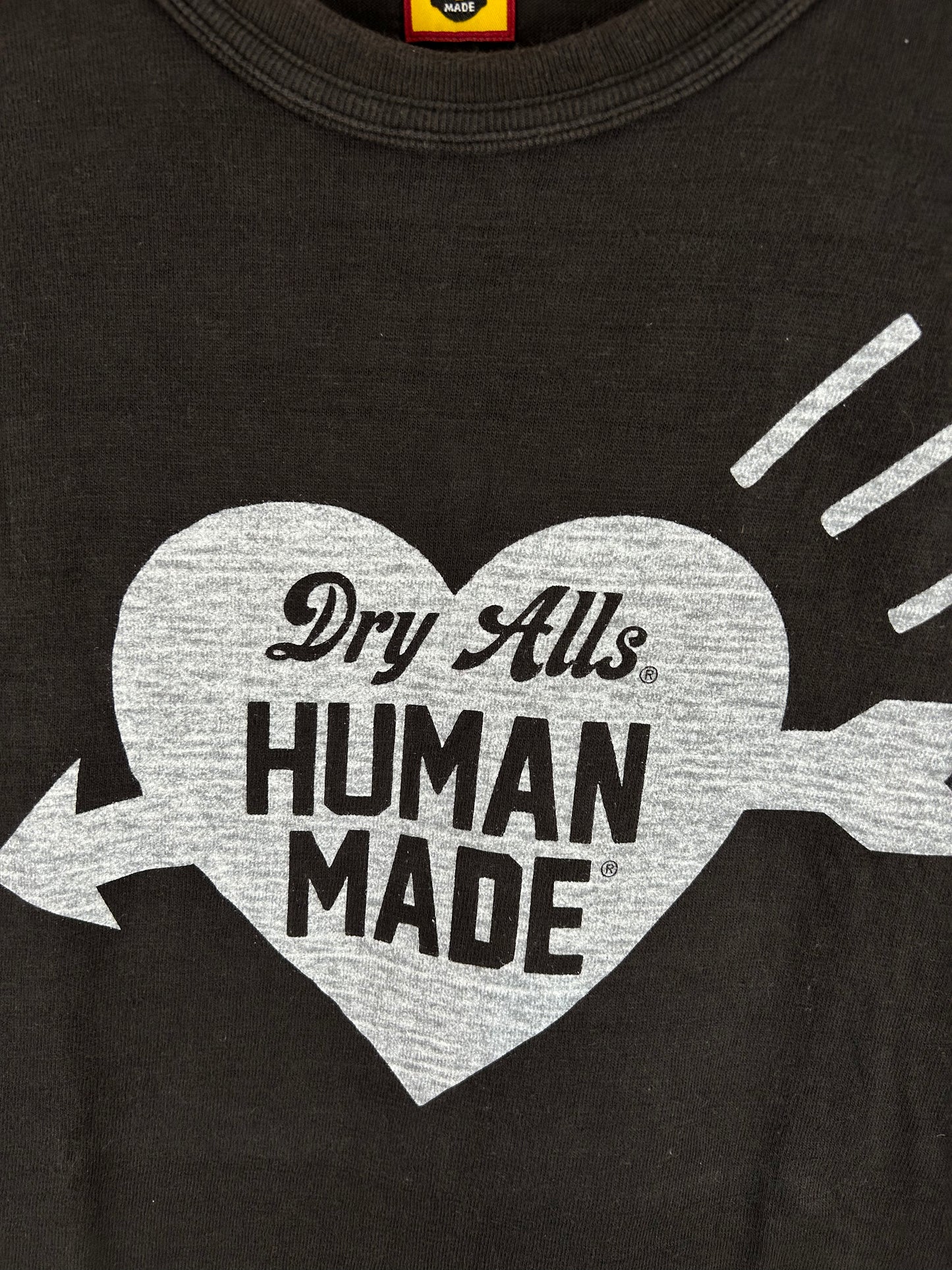 Human Made Logo Print T-Shirt Size: M