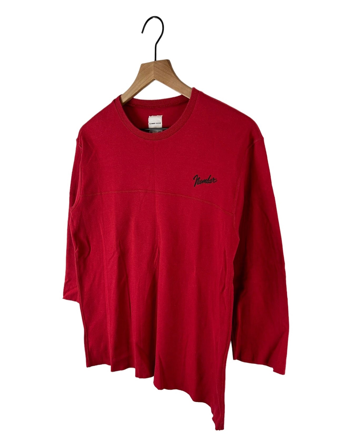 Number Nine Fender Logo Half Sleeve T-Shirt Size: 4