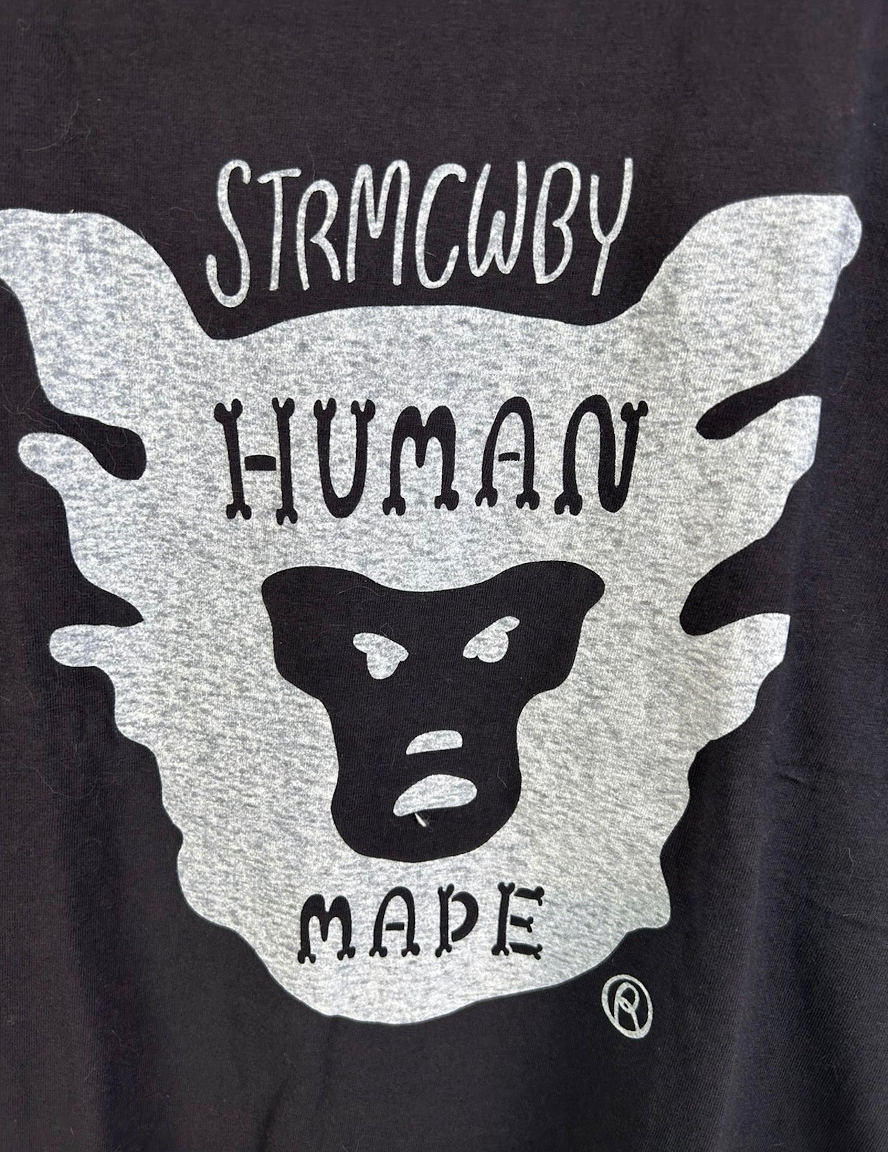 Human Made Logo Print T-Shirt Size: M