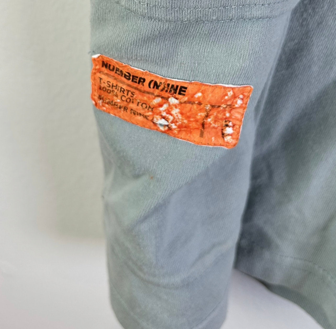 Number Nine Side Pocket Oversized T-Shirt Size: M