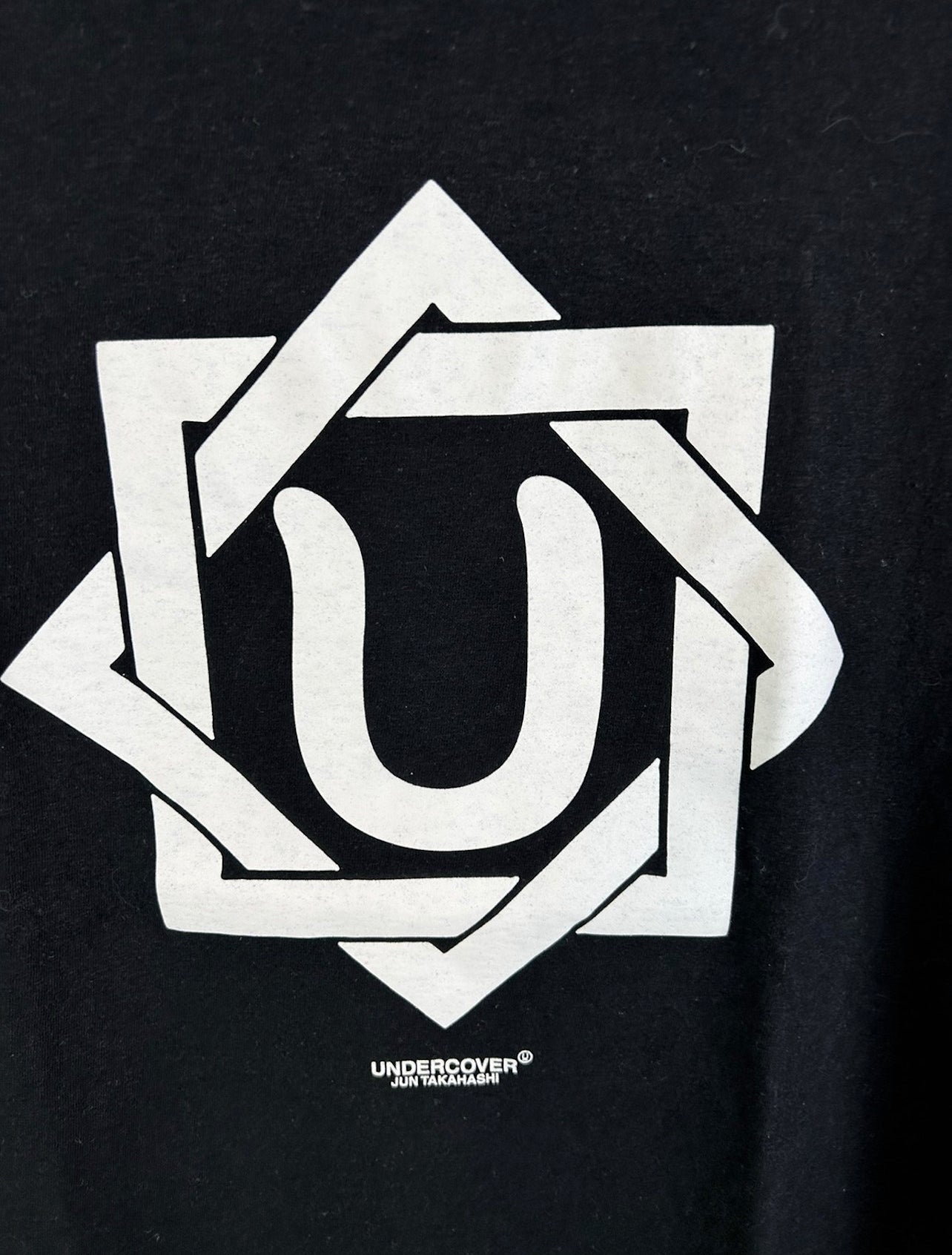 Undercover U Logo Print T-Shirt Size: 1