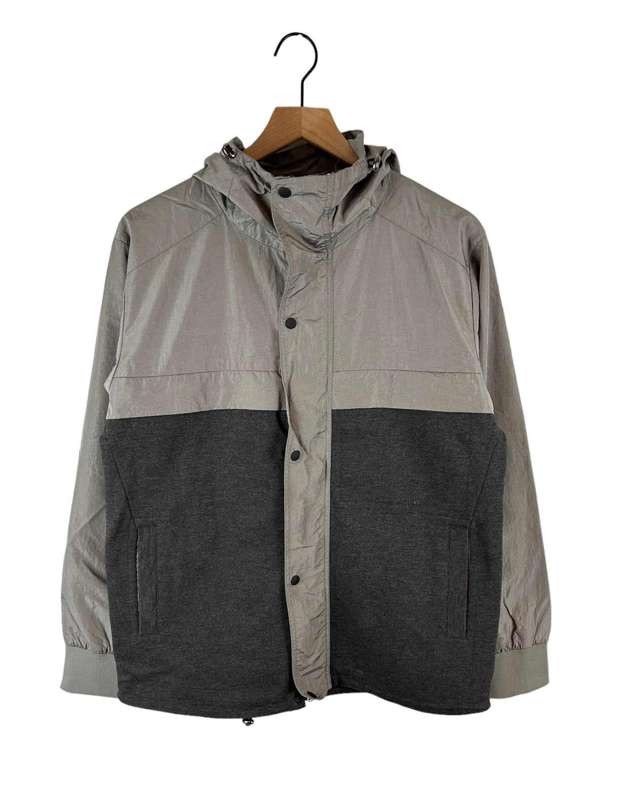 Number Nine Nylon Fill Zip Hoodie Size: M