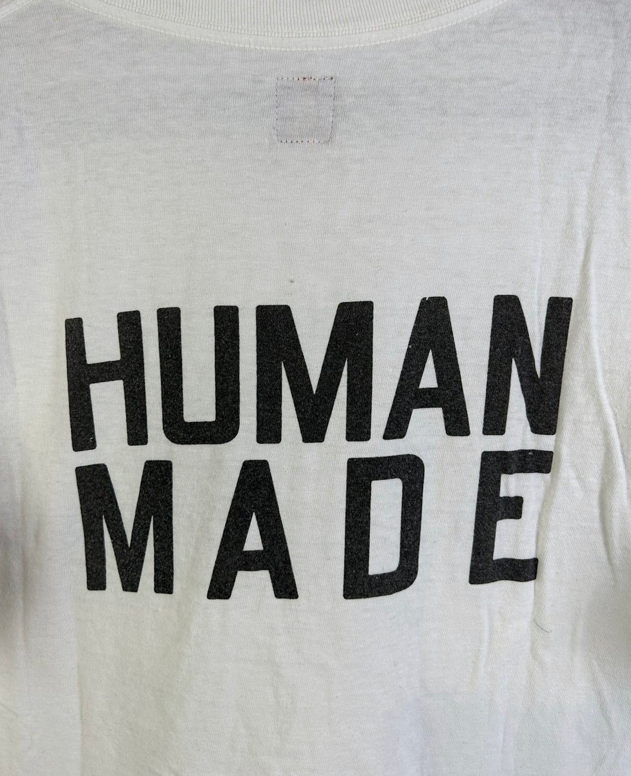 Human Made Logo Print T-Shirt Size: M