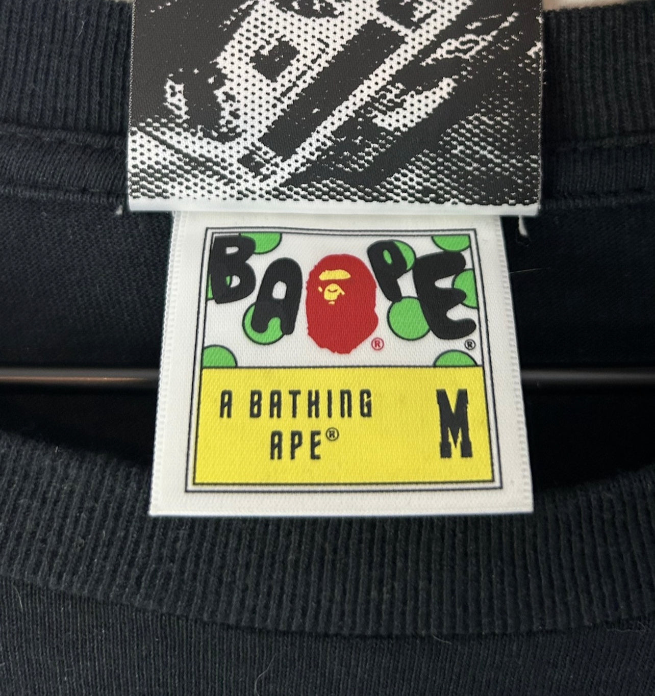 Bape Gammer Ape Print L/S T-Shirts Size: M