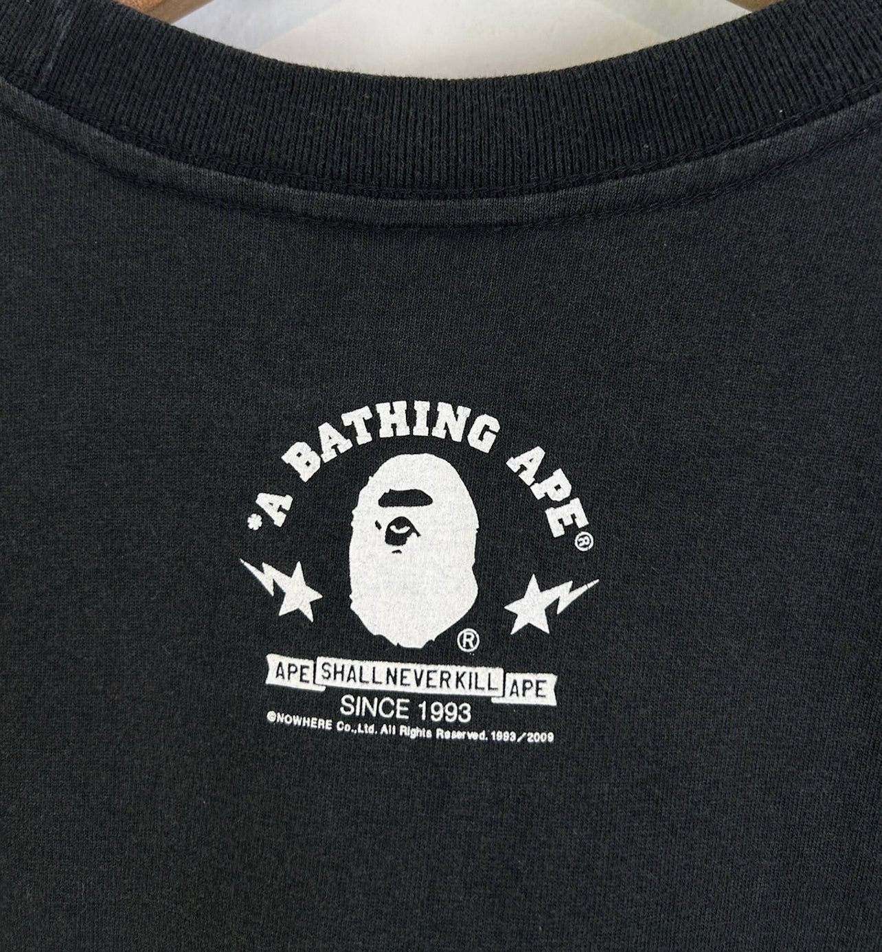 2009 Bape Milo Circle Logo Print T-Shirt Size: M