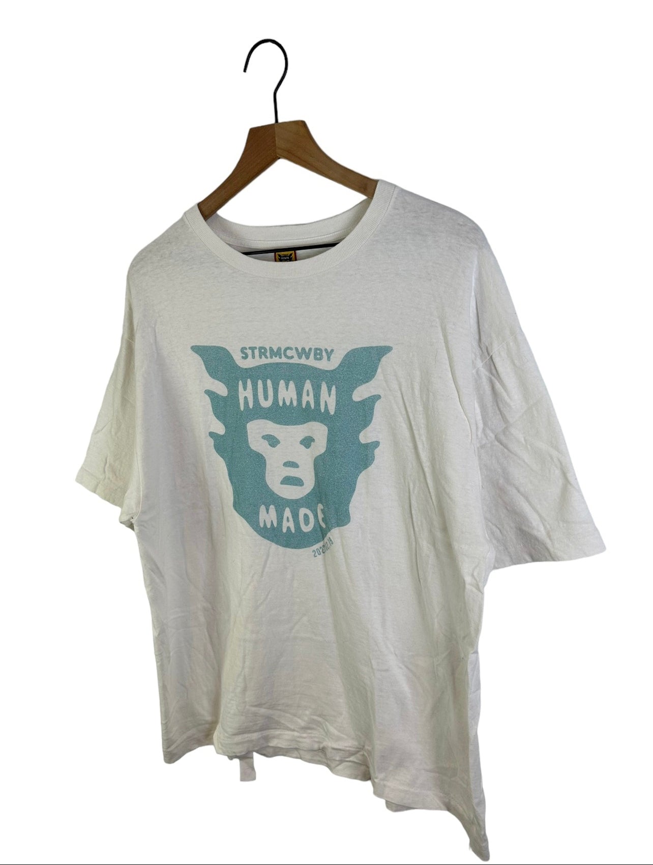 Human Made Face Logo Print T-Shirt Size: X-Large