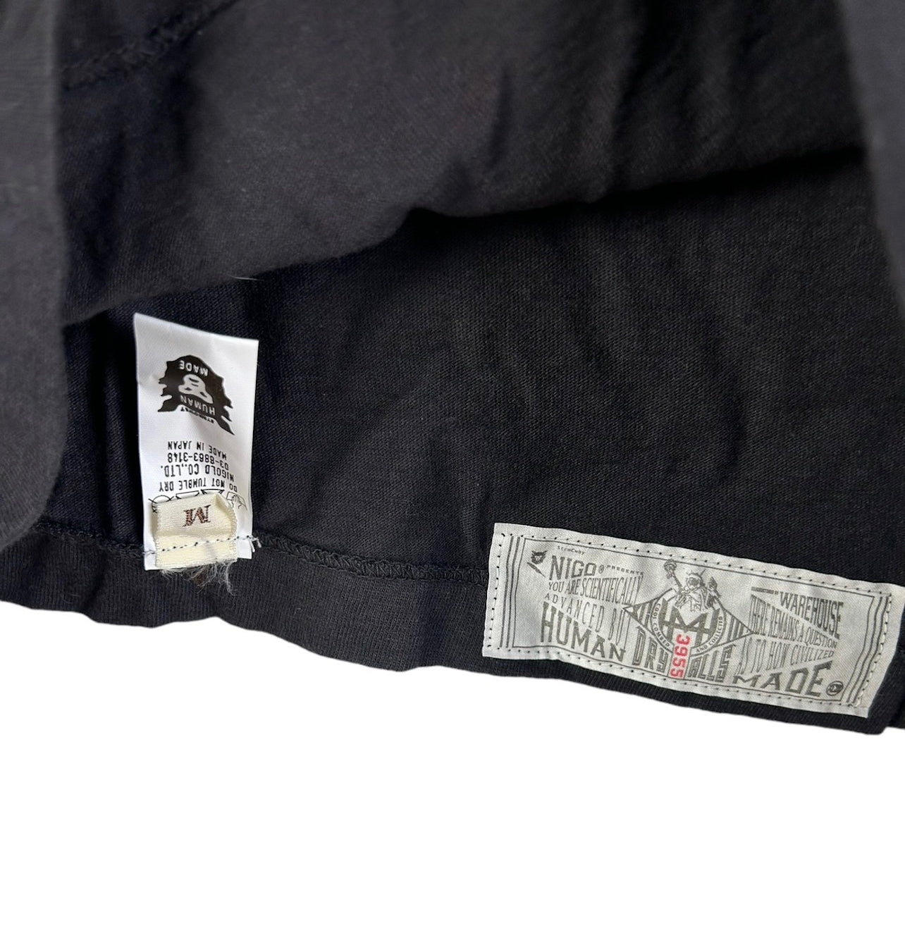 Human Made Logo Print T-Shirt Size: M