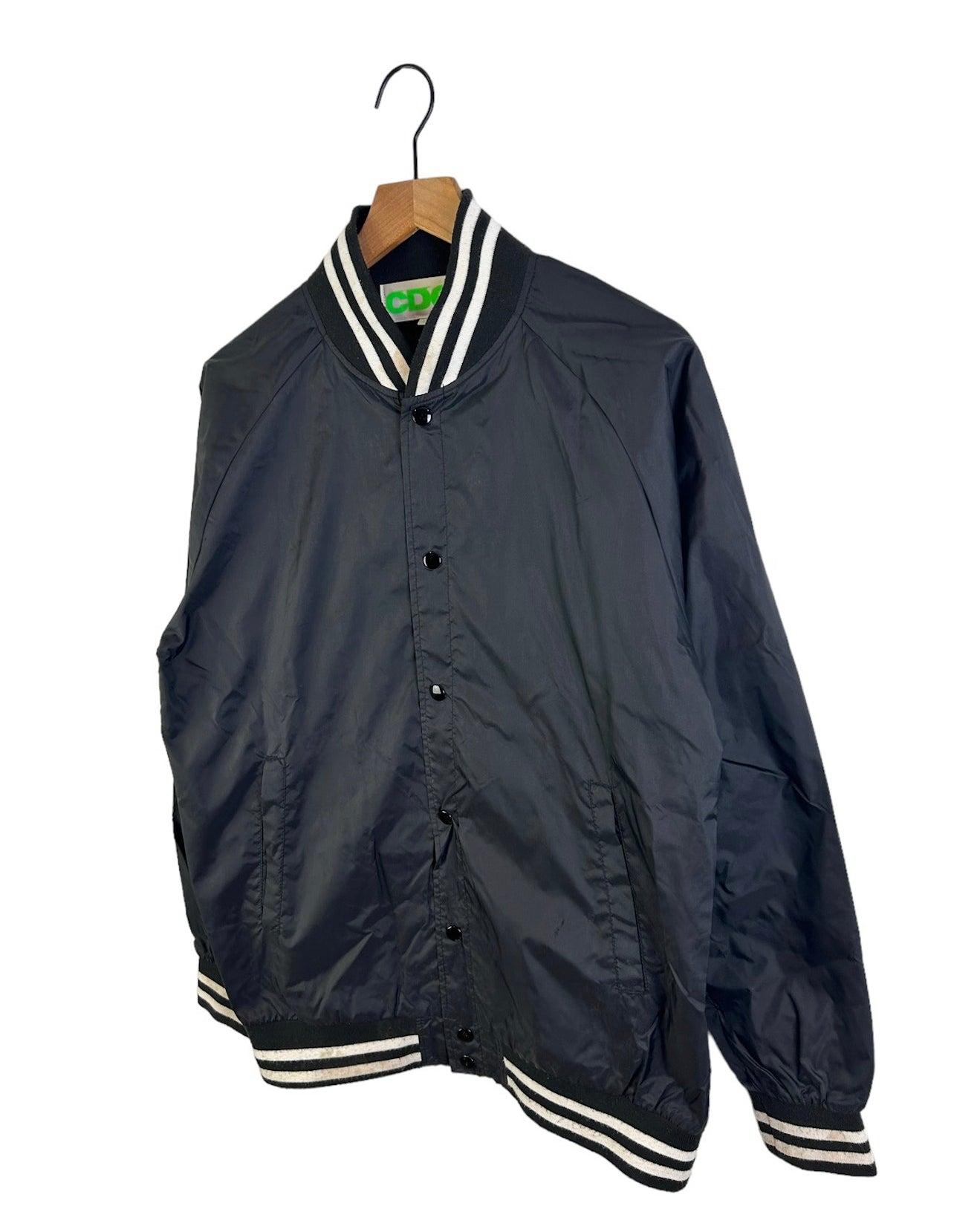 CDG Back Logo Nylon Jacket Size: L