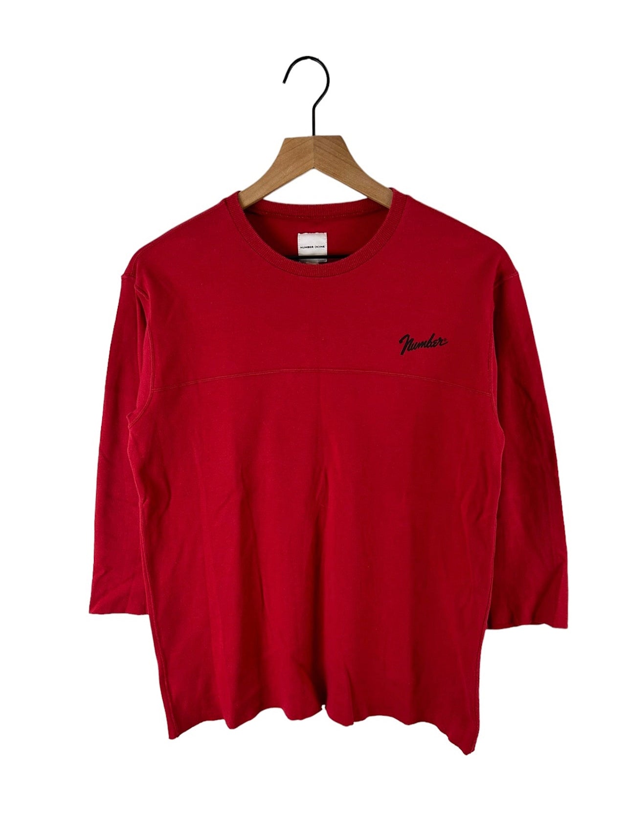 Number Nine Fender Logo Half Sleeve T-Shirt Size: 4