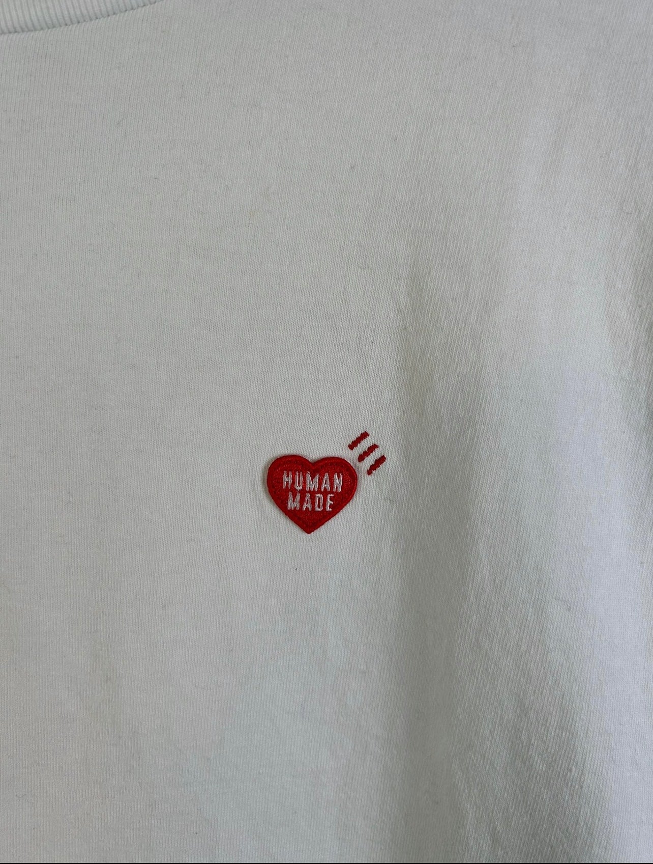 Human Made Heart Logo Print L/S T-Shirt