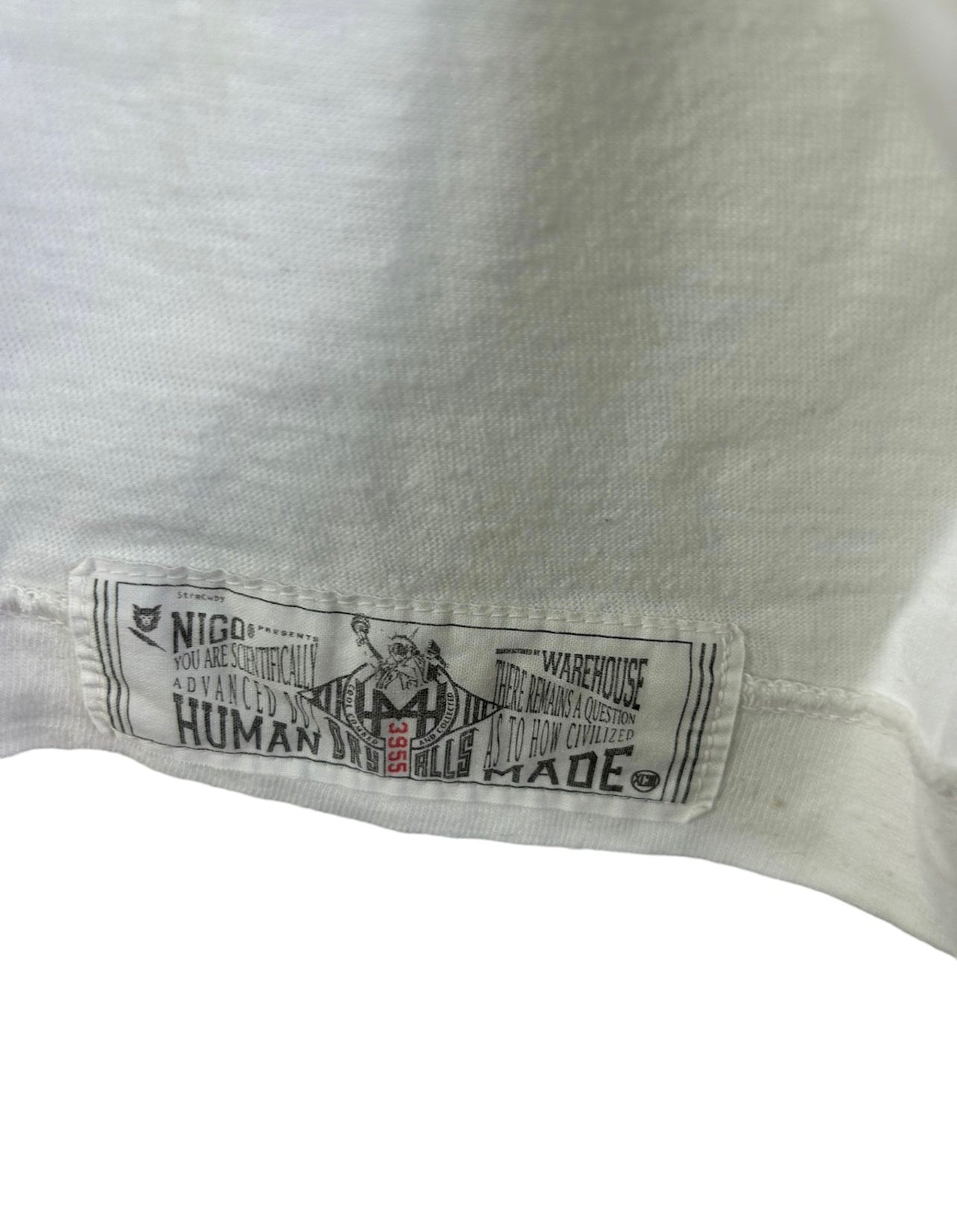 Human Made Logo Print T-Shirt Size: M