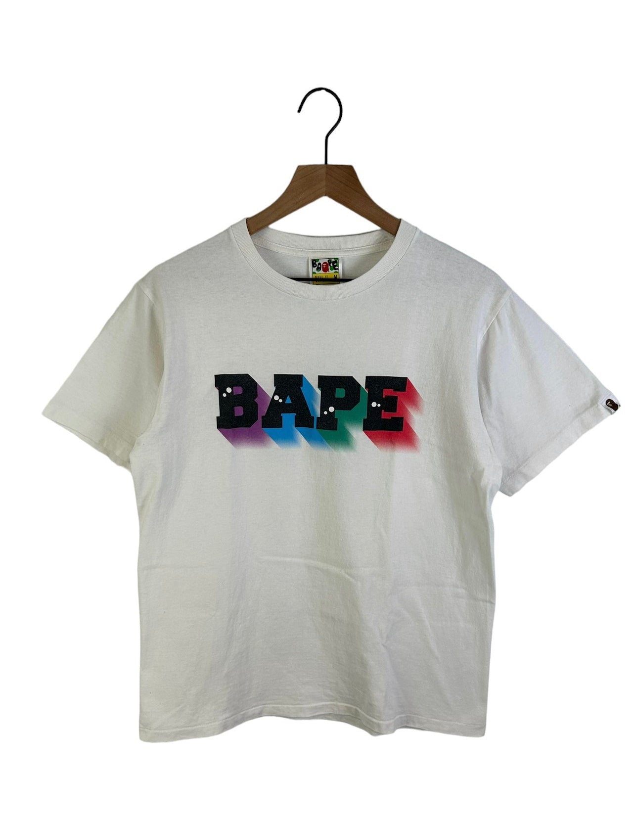 OG Bape Logo Print T-Shirt Size: M