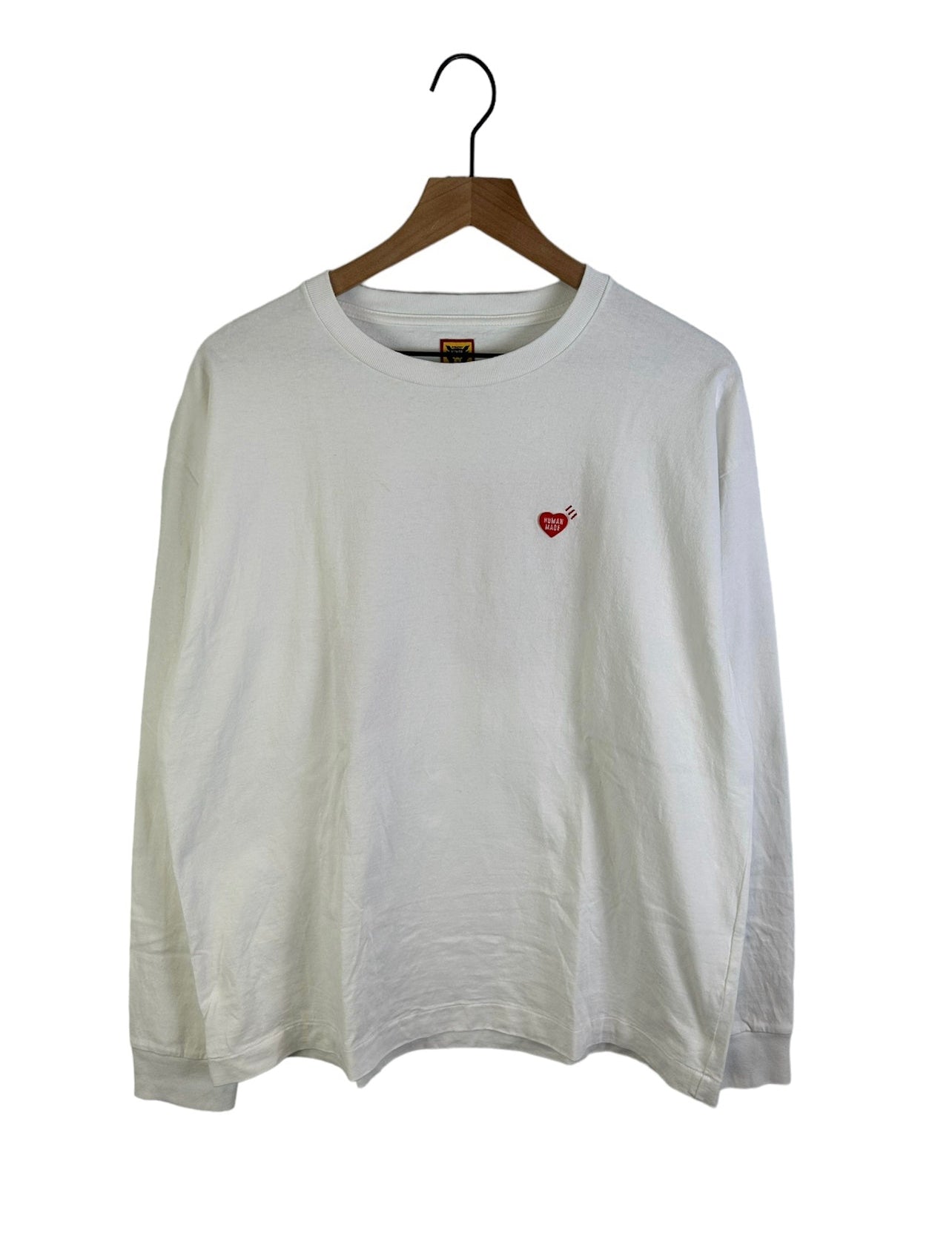 Human Made Heart Logo Print L/S T-Shirt
