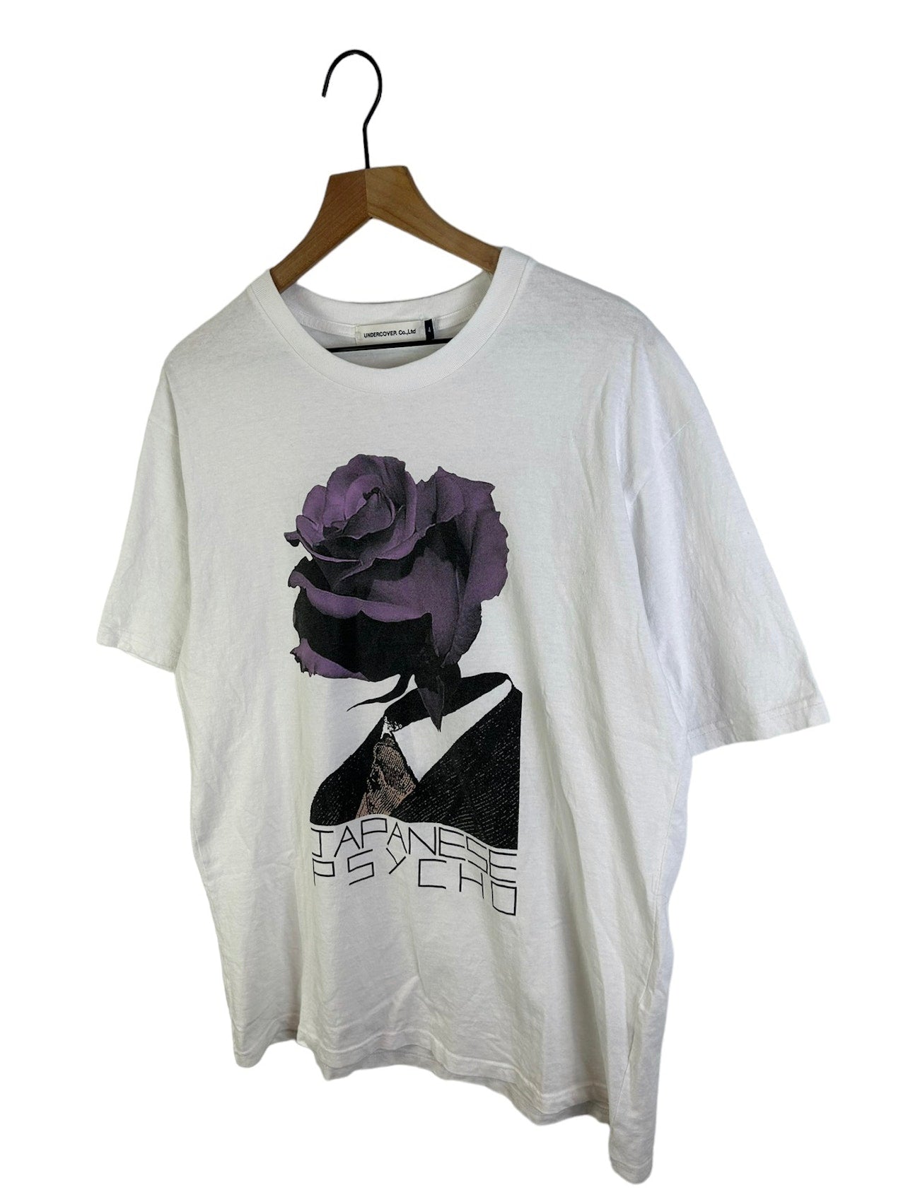 Undercover Japanese Psycho Print T-Shirt Size: 4