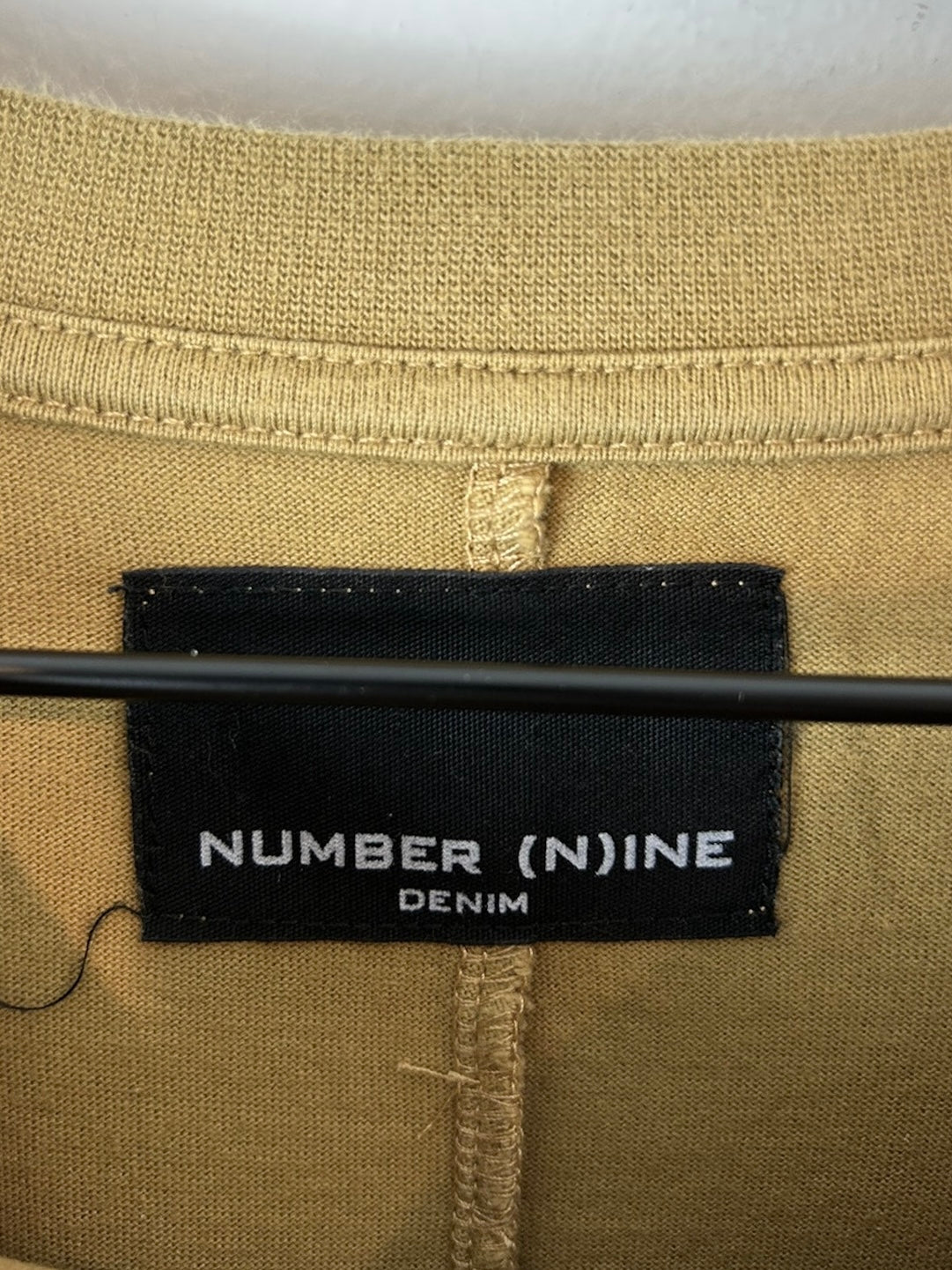 Number Nine Back Print Logo L/S T-Shirt Size: M