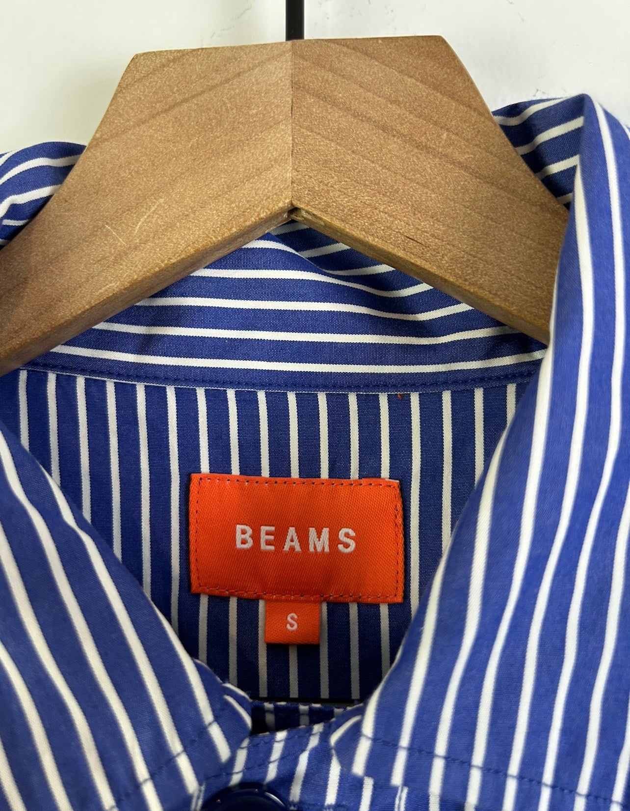 Beams Stripe Coverall Jacket Size: S