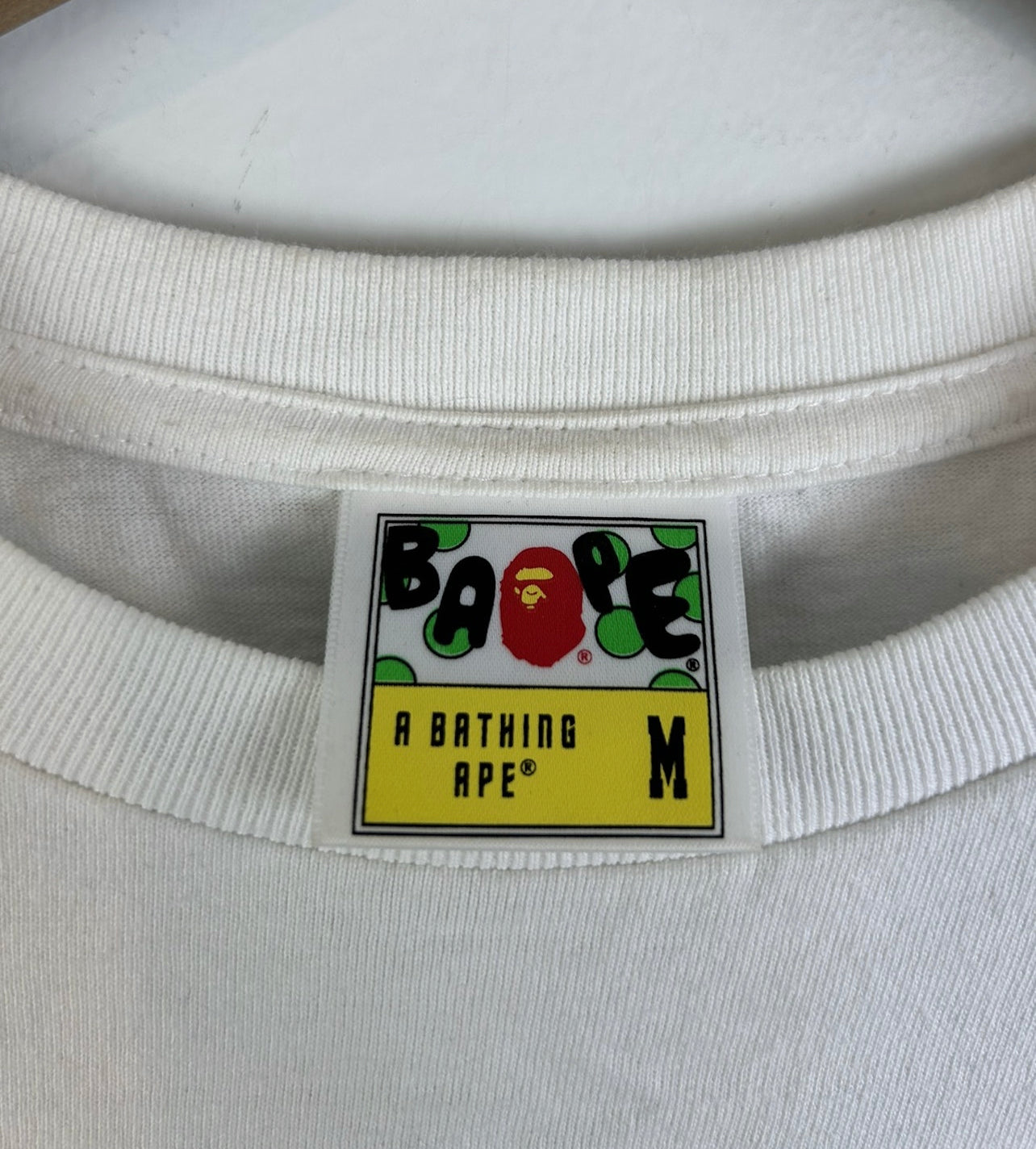Bape Collage Logo Print T-Shirt Size: M