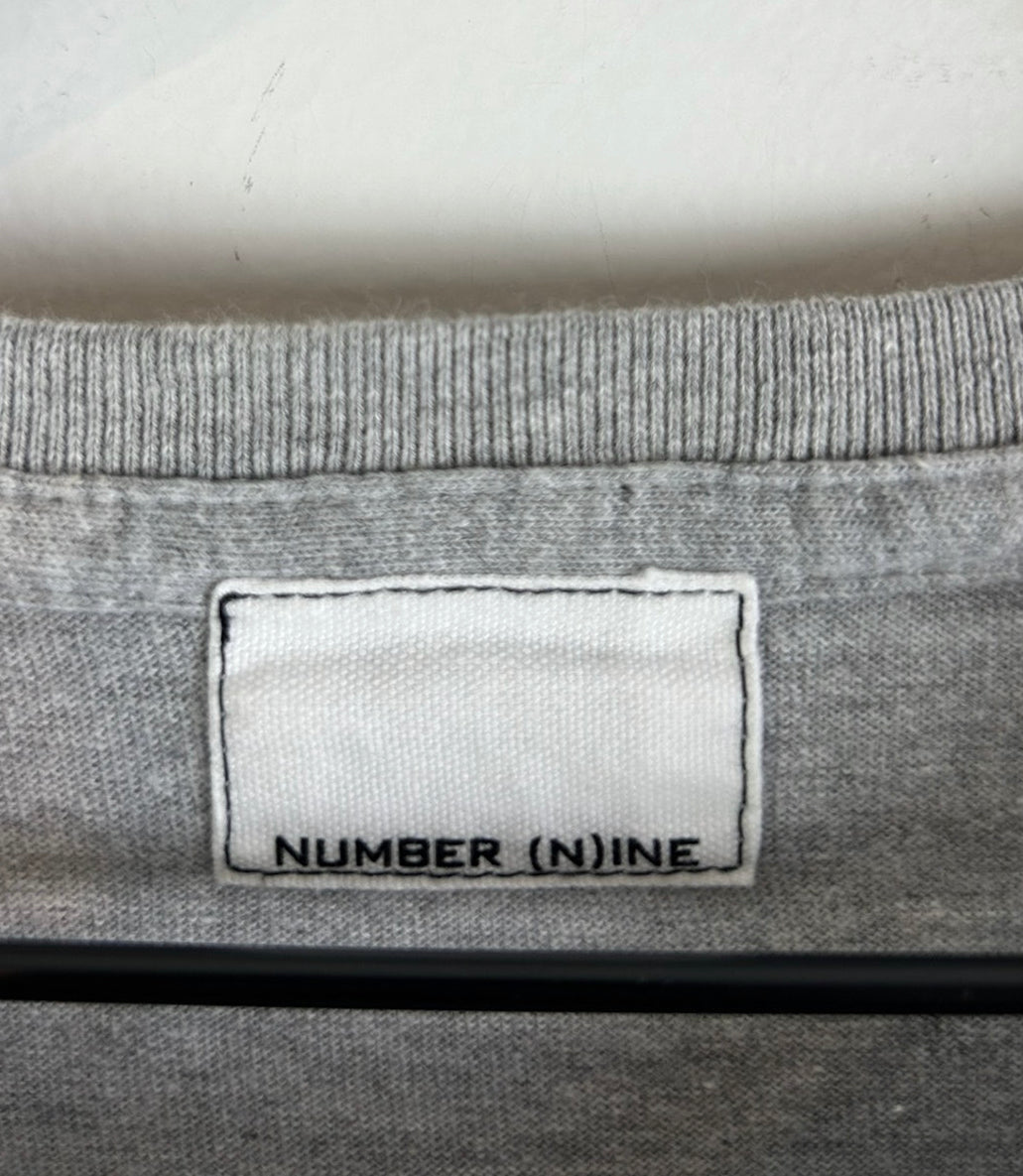 Number Nine Logo Print T-Shirt Size: 1