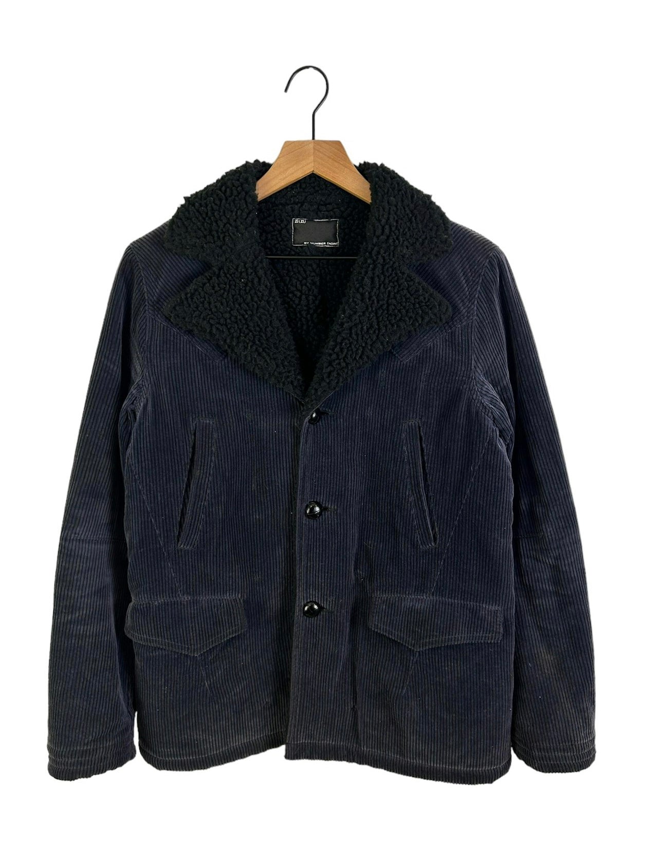 Number Nine Boa Corduroy Jacket Size: 2