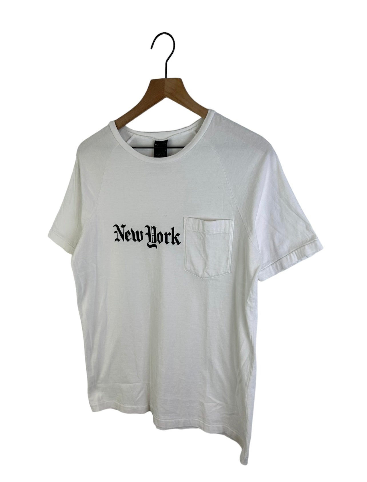 Number Nine New York Print Logo T-Shirt Size: M